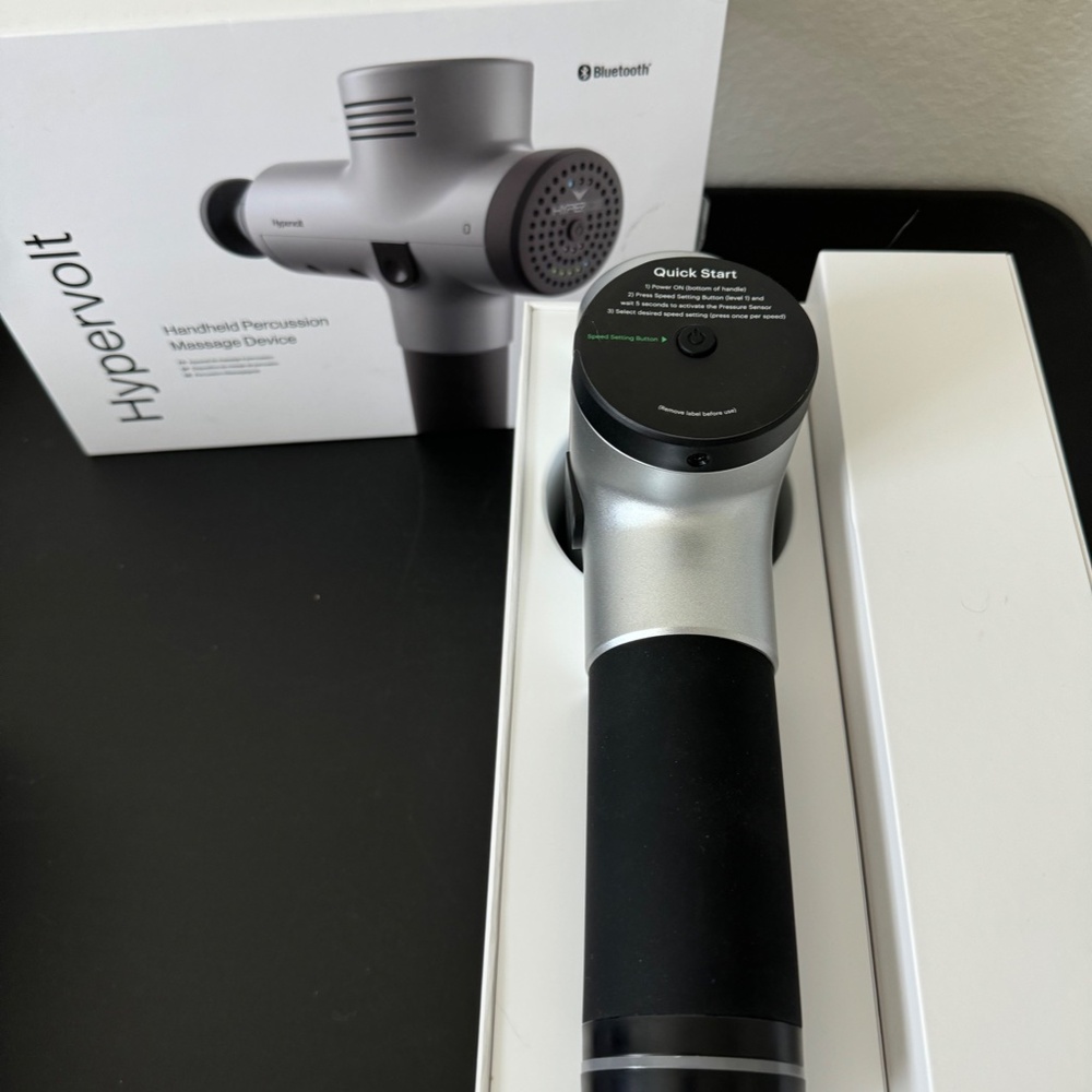 HyperIce Hypervolt Original Silver - New, Open-Box - Picture 2 of 5